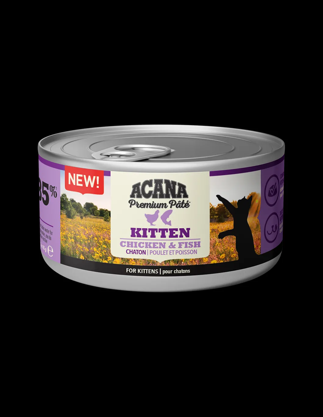 acana_cat_gr_kitten_latti_0.webp acana cat 85gr kitten lattina premium pate' pollo e pesce acwpckil0085