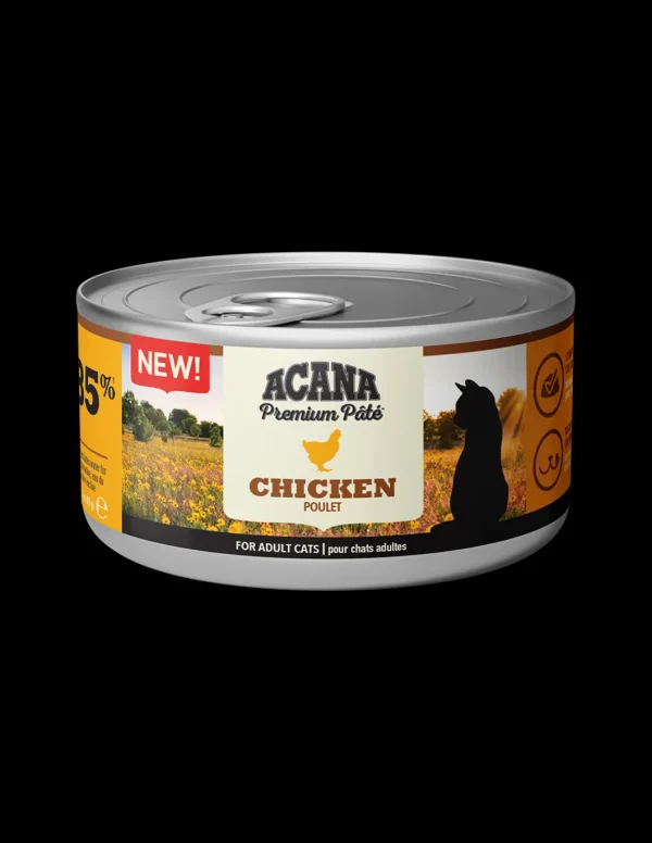 acana cat 85gr lattina premium pate' pollo acwpcchl0085