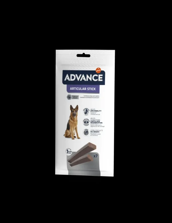 advance dog snack articular stick 7pz 155gr