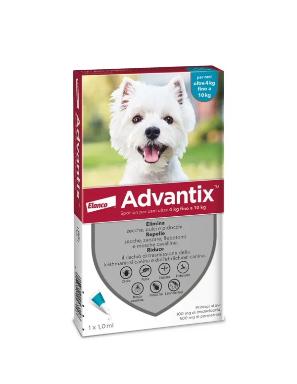 advantix dog 4-10kg 1 fiala