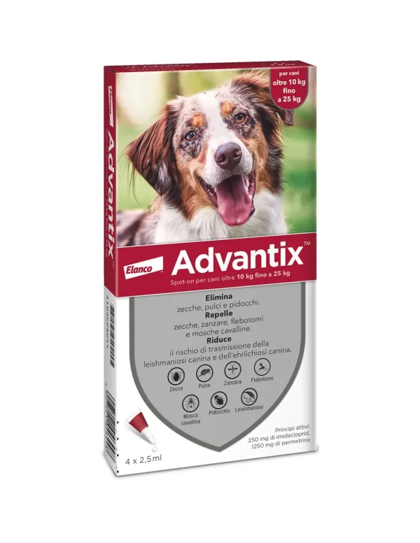 advantix dog 10-25kg 4 fiale