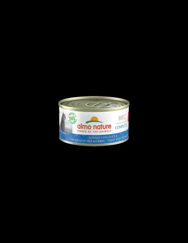 almo cat hfc complete lattina 70gr tonno con zucca 5433h
