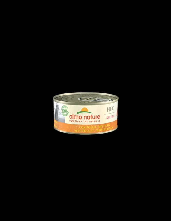 almo cat hfc complete lattina 150gr kitten pollo 5120h