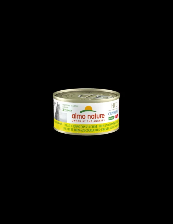 almo cat hfc complete made in italy lattina 70gr pollo e tonno con zucchine 5910h