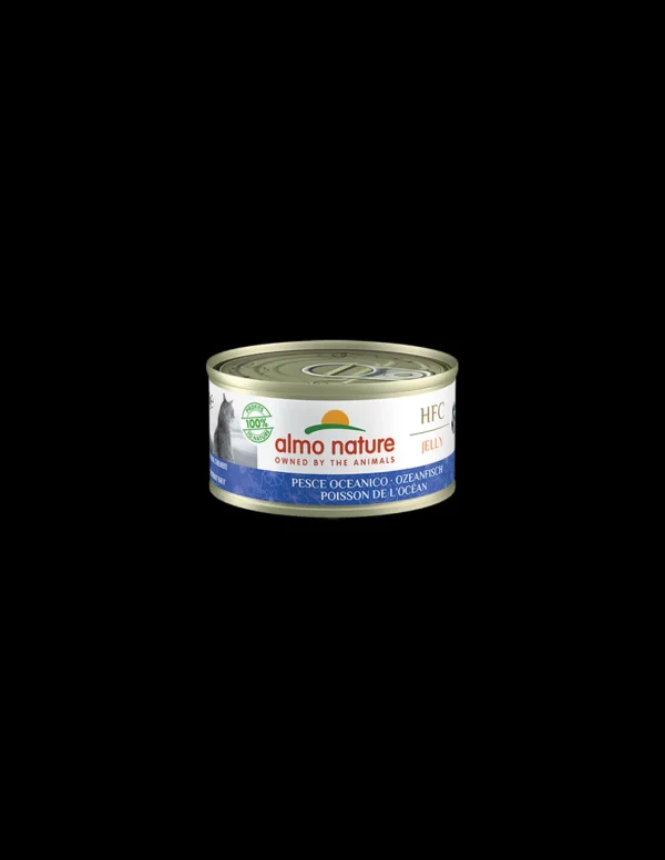 almo cat hfc jelly lattina 70gr pesce oceanico 5026h