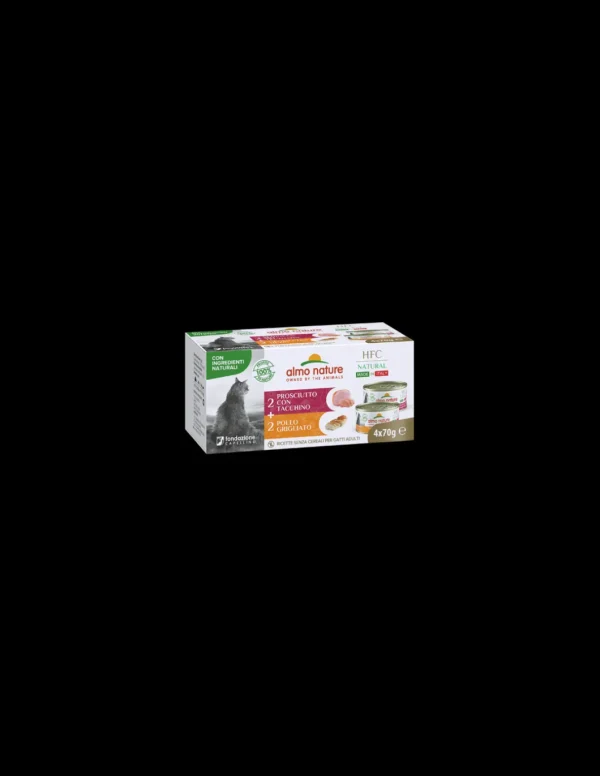 almo cat hfc multipack natural 6x55gr ricette al pollo 5950