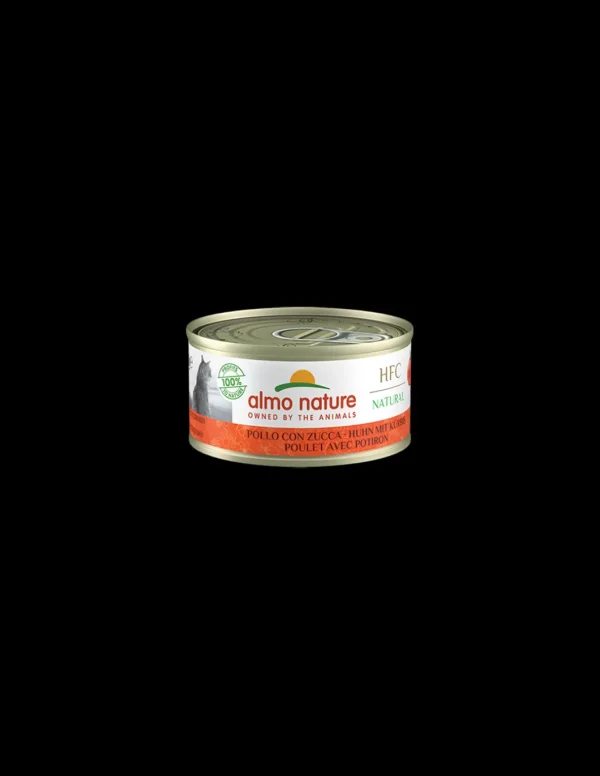 almo cat hfc natural lattina 70gr pollo con zucca 5034h