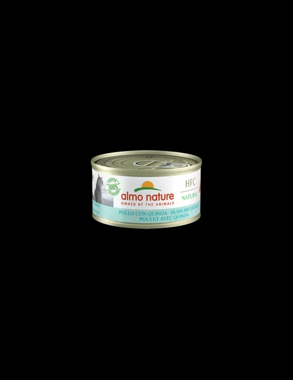 almo cat hfc natural lattina 70gr light pollo con quinoa 5418h