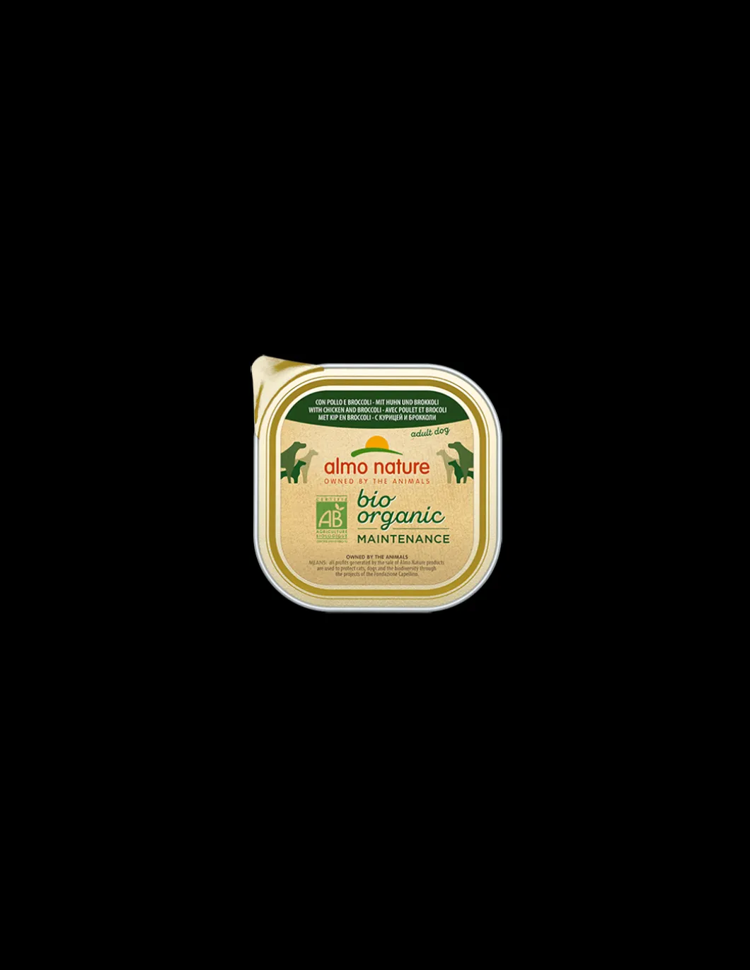 almo_dog_biorganic_pate_v_0-17.webp almo dog biorganic pate' vaschetta 300gr con pollo broccoli 332 off sb