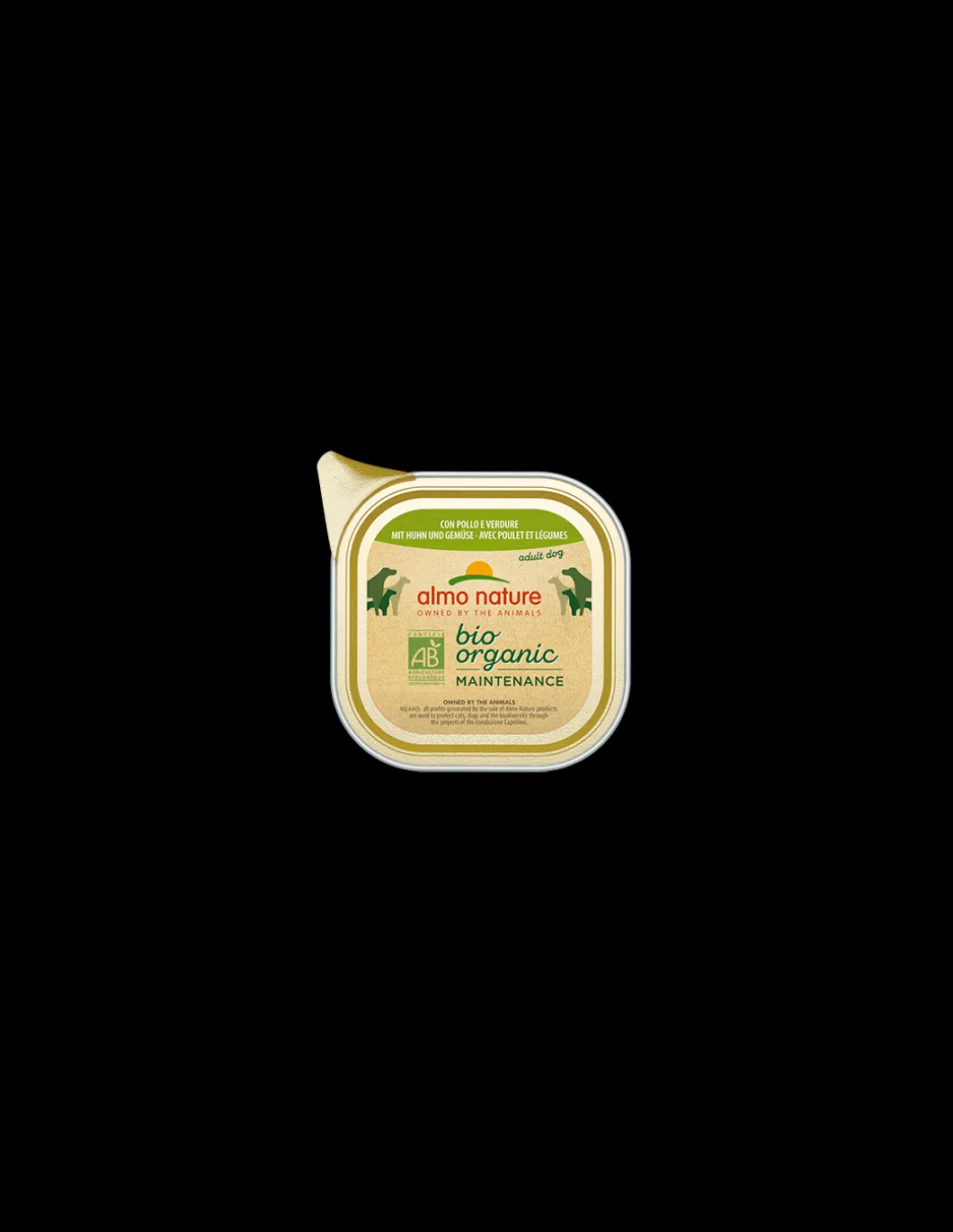 almo_dog_biorganic_pate_v_0-5.webp almo dog biorganic pate' vaschetta 100gr con pollo e verdure 300 off sb