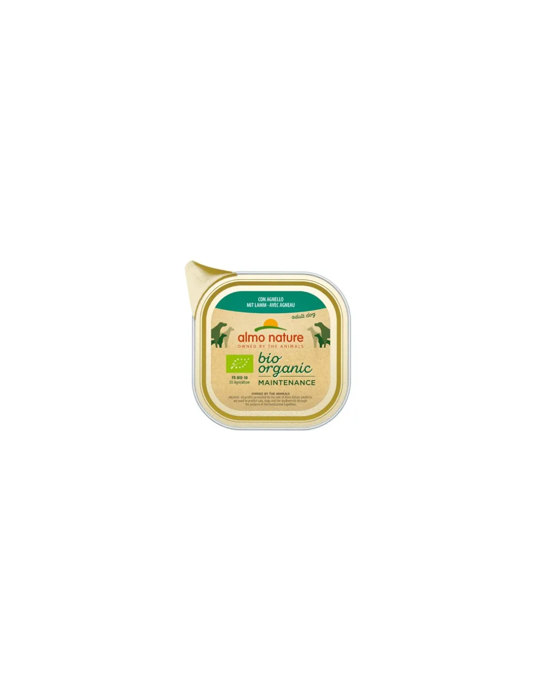 almo_dog_biorganic_pate_v_1.webp ALMO DOG BIORGANIC PATE' VASCHETTA 100GR CON AGNELLO 260
