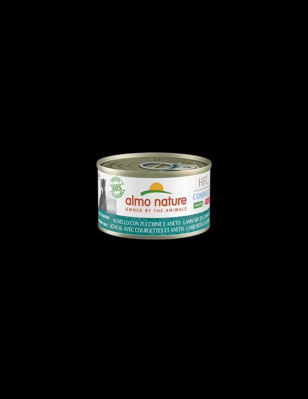 almo dog hcf complete made in italy lattina 95gr agnello al vapore con zucchine e aneto 5490