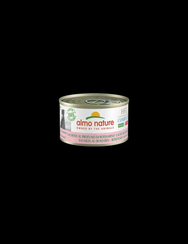almo dog hfc complete made in italy lattina 95gr salmone al profumo di rosmarino 5493