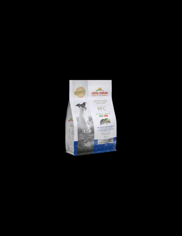 almo dog hfc natural 300gr longevity adult xs-s spigola e orata 9220