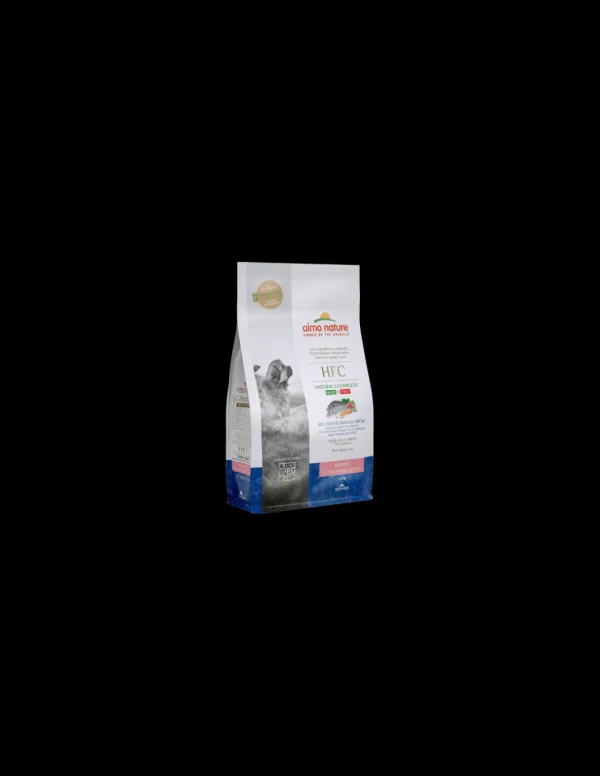 almo dog hfc natural 300gr puppy xs-s spigola e orata