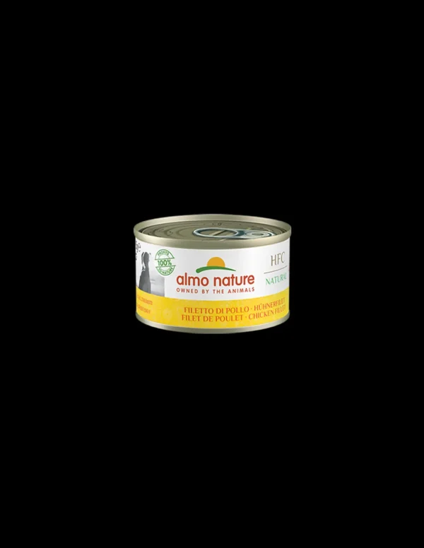 almo dog hfc natural lattina 95gr filetto di pollo 5500
