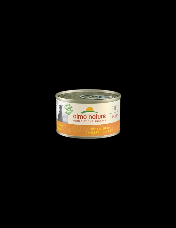 almo dog hfc natural lattina 95gr puppy pollo 5550
