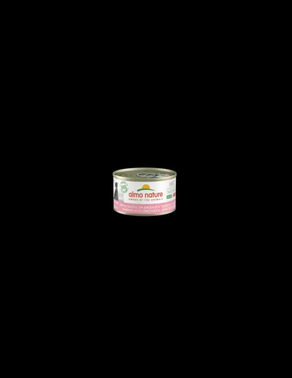 almo dog hfc natural made in italy lattina 95gr prosciutto con bresaola 5482