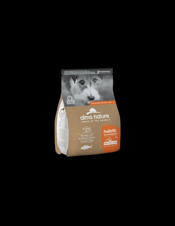 almo dog holistic disidratato xs/s 2kg maintenance tonno riso 6912