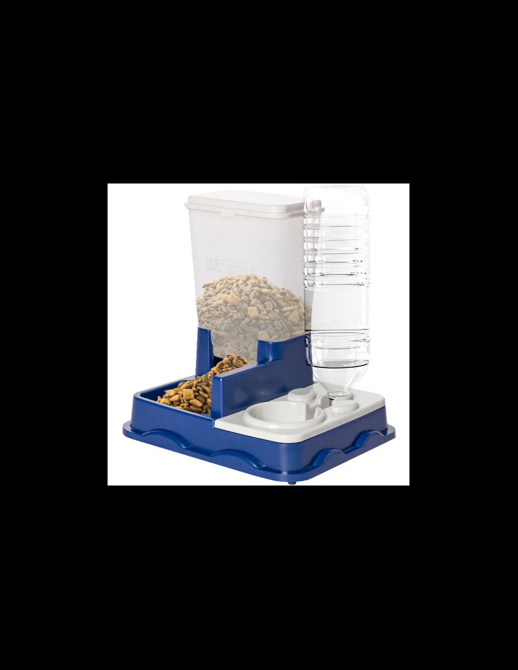 aqpet_friends_bowly_distr_0.webp aqpet friends bowly distributore cibo e acqua distributore automatico cibo 5lt dim.36,5x31,5x 38cm 1267