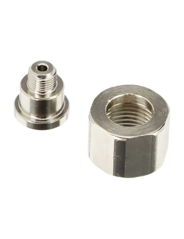aquili adattatore riduttore/bombola ricaricabile passo 10x1 co228