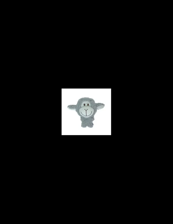 aromadog peluche agnello mini testone grigio