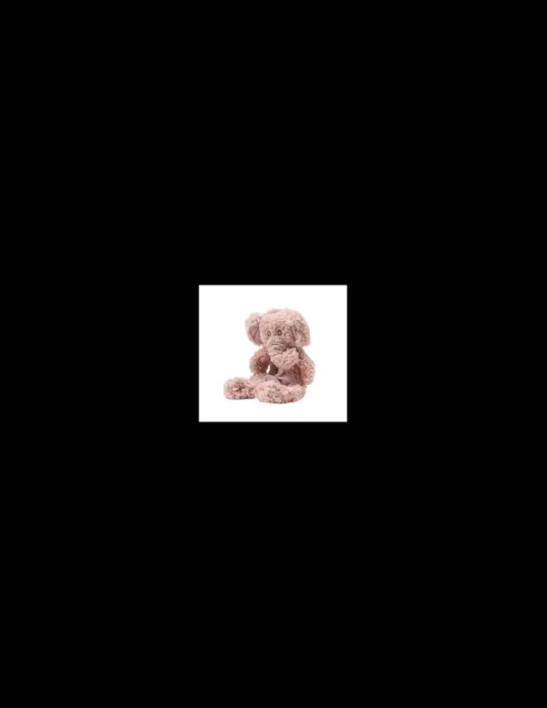 aromadog peluche elefante coperta aromatizzato rosa
