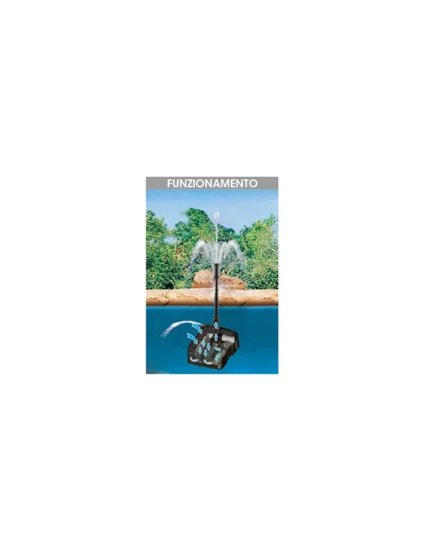 askoll pond multiflow filtro interno per laghetto completo