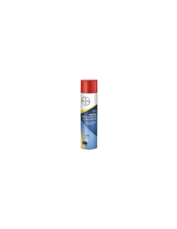 bayer solfac spray mosche e zanzare da 400ml