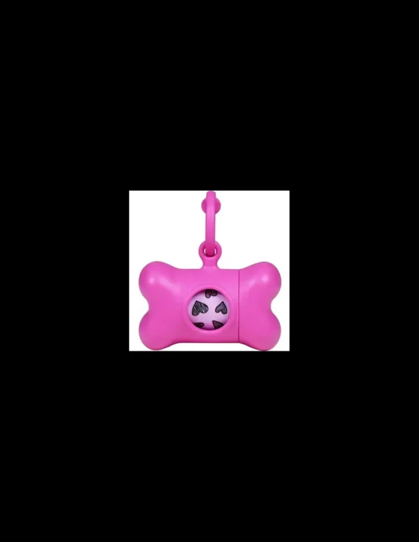 bon ton biz kit dispenser rosa + 2 rotoli