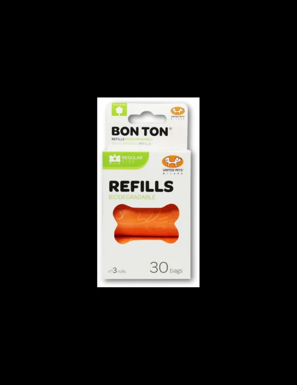 bon ton ricarica sacchetti regular 3x10pz arancio