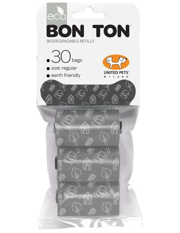 BON TON RICARICA SACCHETTI REGULAR 3X10PZ NERO MG080101GR