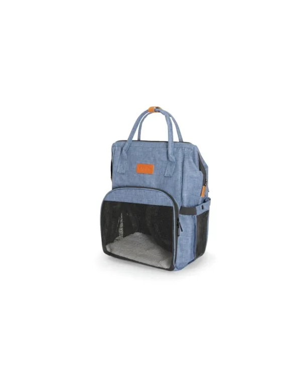 camon borsa zainetto pet blu