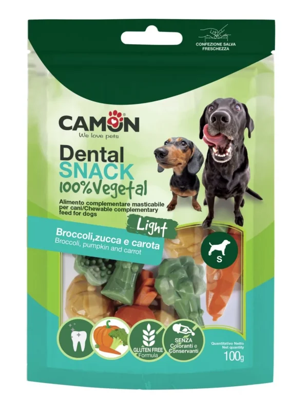 camon dental snack vegetal light garden chew M 95g