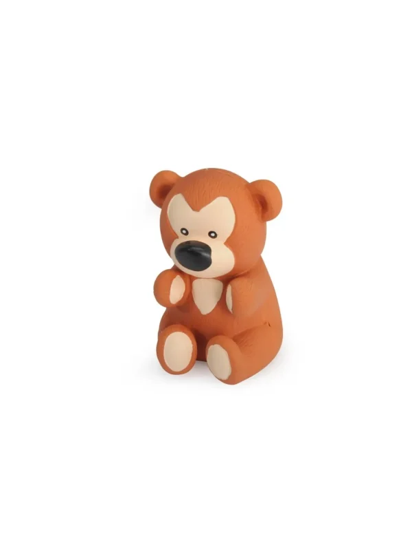 camon orso in latex con ovatta e squeaker 15cm