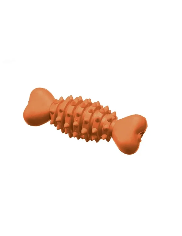 camon osso in gomma con punte 12cm
