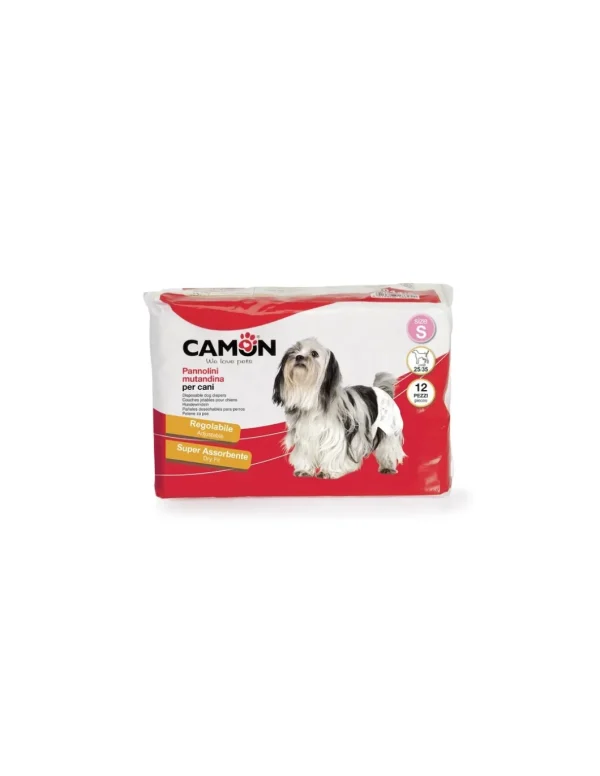 camon pannoloni mutandina per cani S