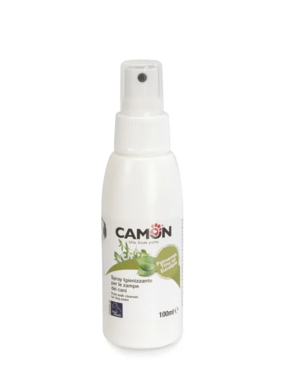 camon spray igienizzante zampe per cani 100ml