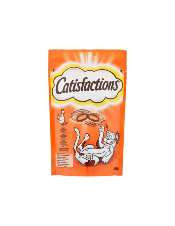 catisfaction cat snack pollo 60gr 260313