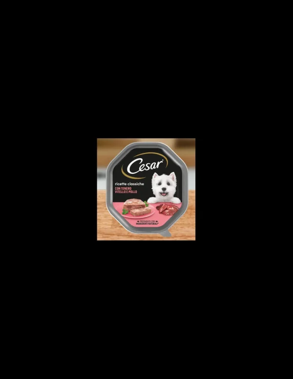 cesar 150gr ricette classiche pate' vitello pollo 357796