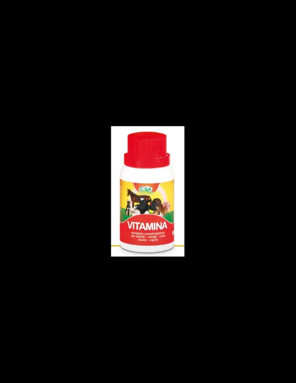 cisa vitamina liquida flacone 100gr concentrato, per volatili, conigli, suini, bovini ed equini int8026