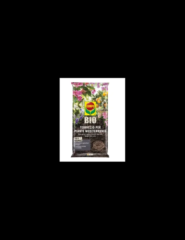 compo terriccio bio piante mediterranee 20 lt
