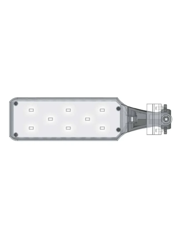 croci a6049043 plafoniera lampada orion led 8500k 4.0w black