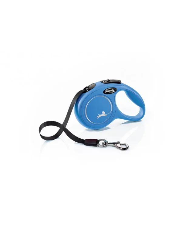 croci c5055151 flexi guinzaglio new classic tape xs max 12kg fettuccia 3 metri blu r.464260bl