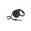 croci c5055152 flexi guinzaglio new classic tape xs max 12kg fettuccia 3 metri nero r.(464260n)