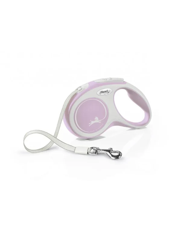 croci c5055625 flexi guinzaglio new comfort tape s max 15kg fettuccia 5m rosa (ex c5055836 s rosa)