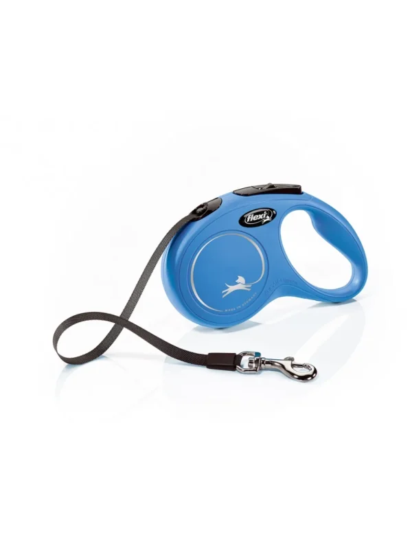 croci c5055154 flexi guinzaglio new classic tape small max 15kg fettuccia 5 m blu r.464261bl