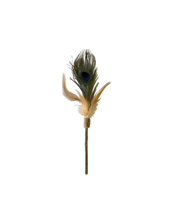 croci euphoria bacchetta silvervine pavone 12cm