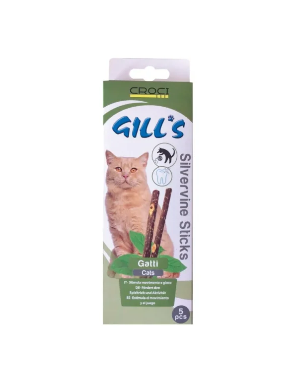 croci gill's silver vine stick 5pz