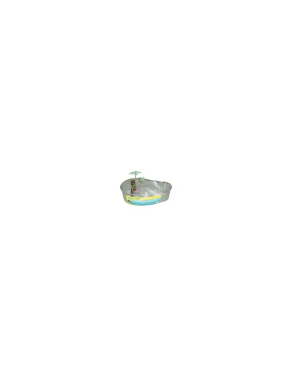 croci t2027667 tartarughiera lake 42x26,5x12cm